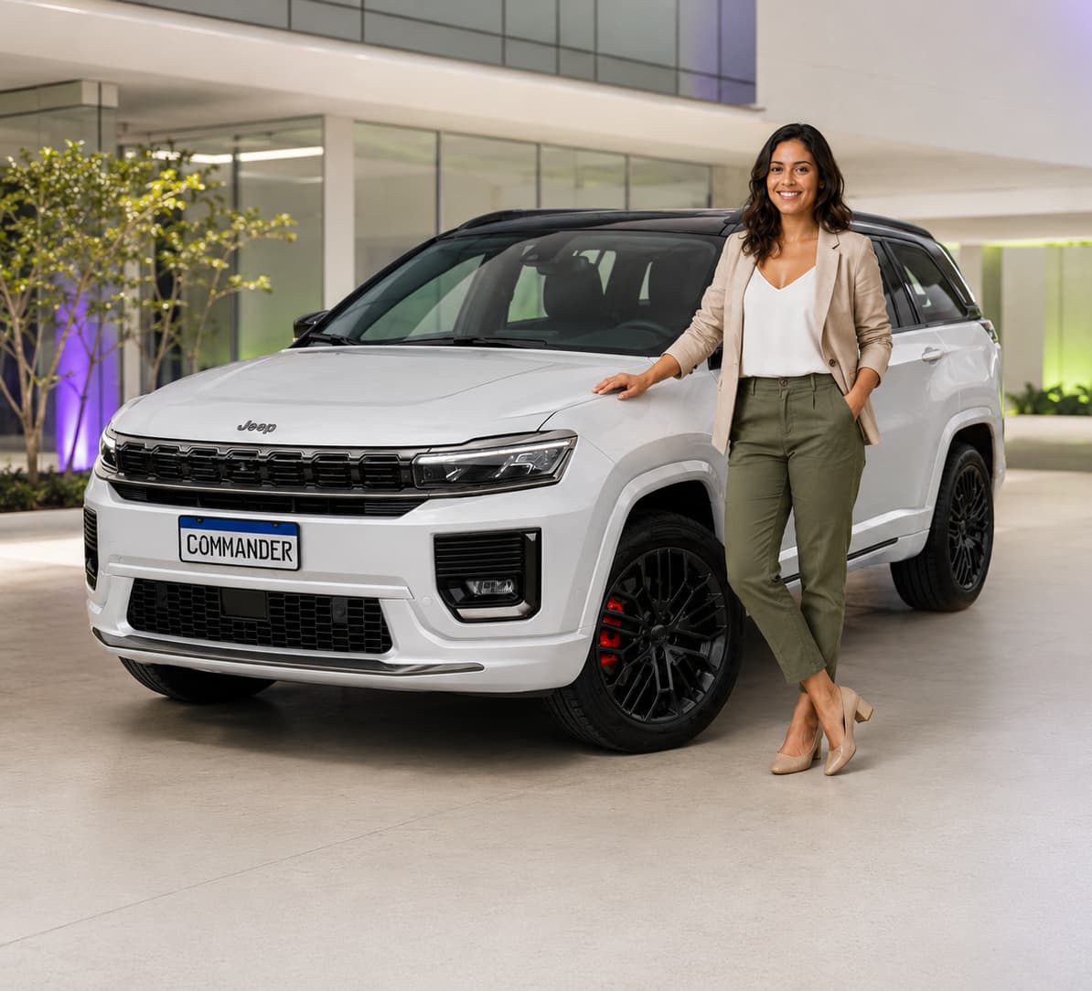 Pessoa ao lado de um carro — lifestyle WayOn